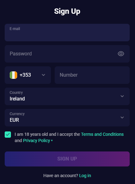 Lucky7even Casino login